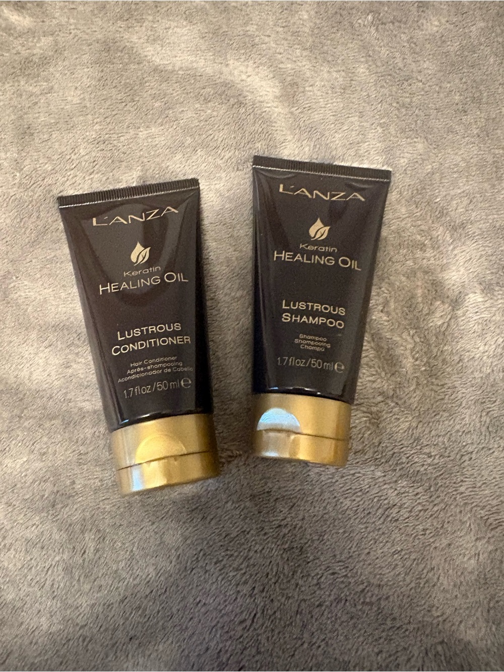 L'ANZA Keratin Healing Oil Lustrous Shampoo - Black & Gold
